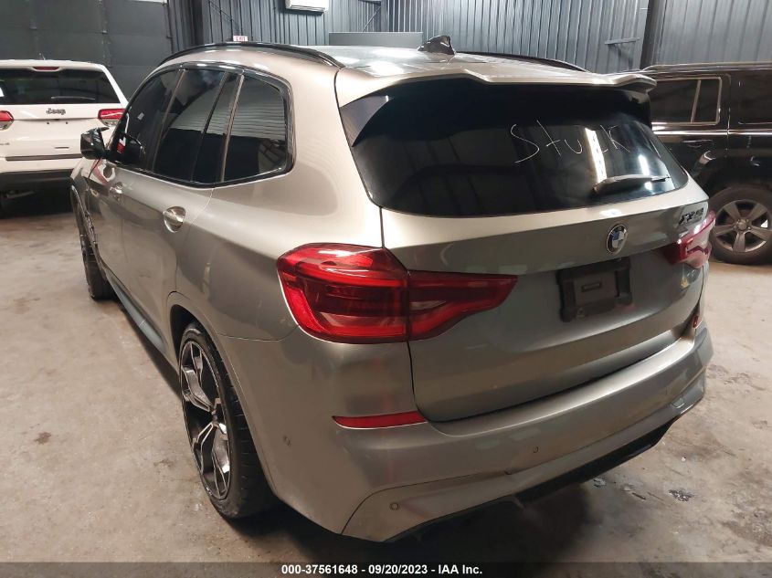 2020 BMW X3 M Competition VIN: 5YMTS0C07LLT10112 Lot: 37561648