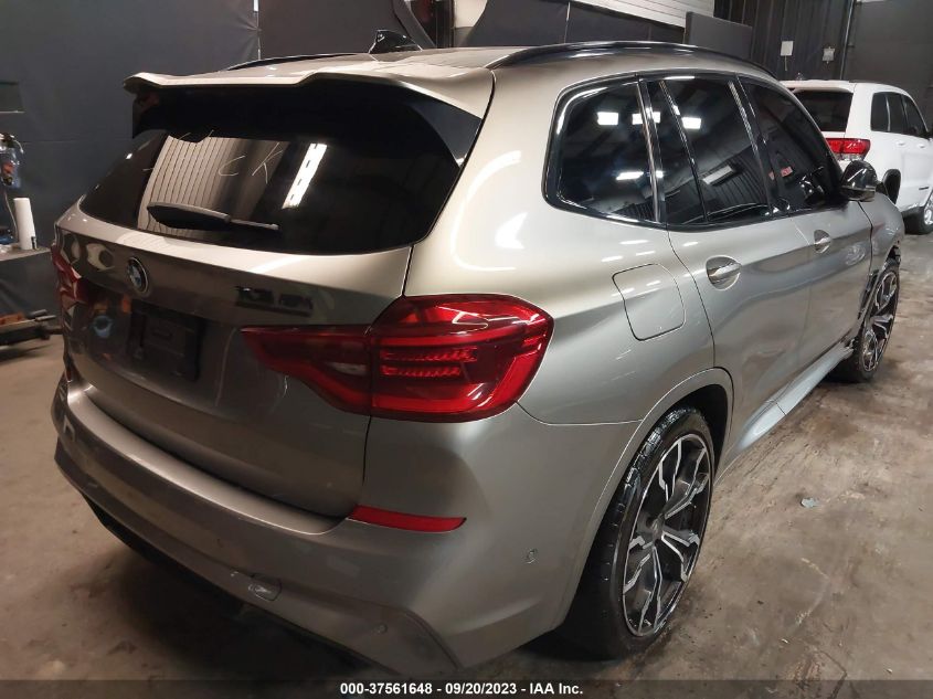 2020 BMW X3 M Competition VIN: 5YMTS0C07LLT10112 Lot: 37561648