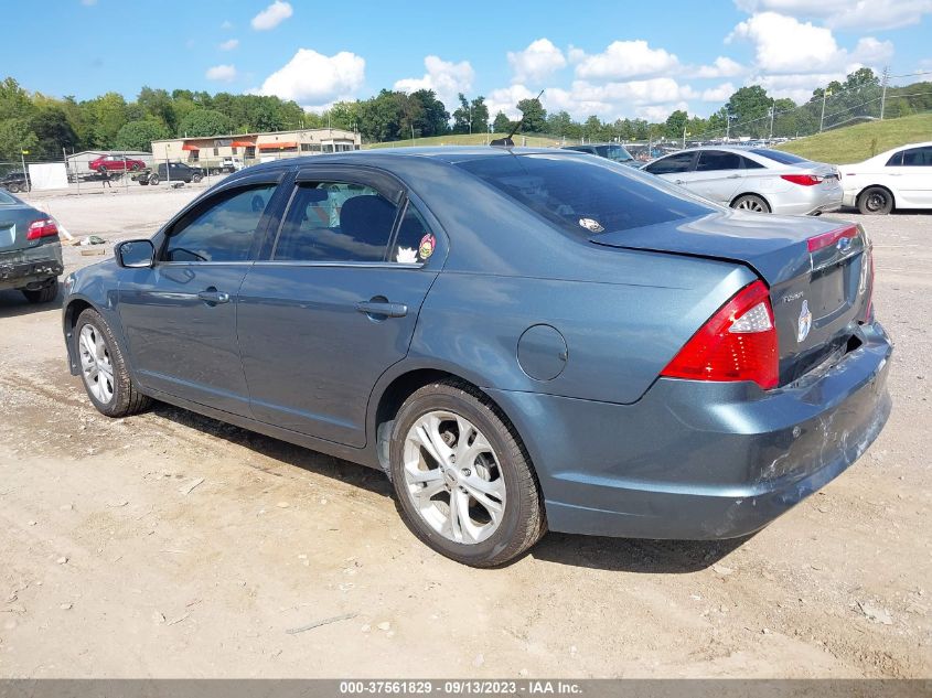 2012 Ford Fusion Se VIN: 3FAHP0HA9CR112110 Lot: 37561829