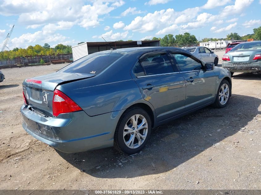 2012 Ford Fusion Se VIN: 3FAHP0HA9CR112110 Lot: 37561829