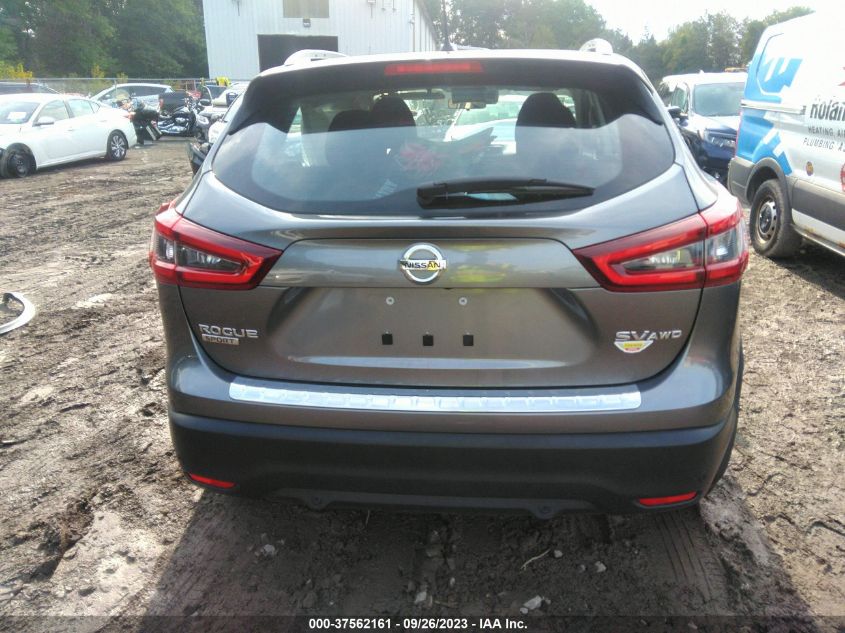 2022 Nissan Rogue Sport Sv Awd Xtronic Cvt VIN: JN1BJ1BW7NW483524 Lot: 37562161