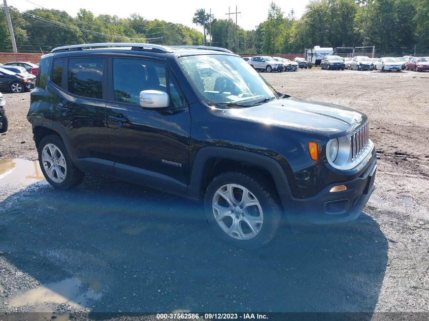 2015 Jeep Renegade Limited VIN: ZACCJBDT8FPB83919 Lot: 37562586