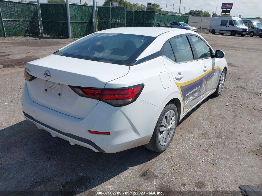 2022 Nissan Sentra S Xtronic Cvt VIN: 3N1AB8BV9NY248754 Lot: 37562789