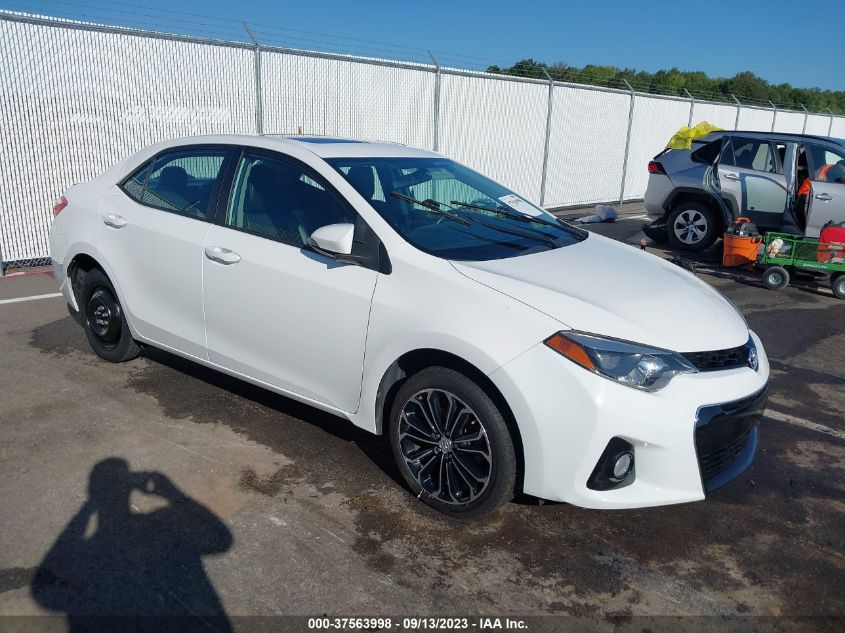 2016 Toyota Corolla L/Le/S/S Plus/Le Plus VIN: 5YFBURHE8GP543792 Lot: 37563998