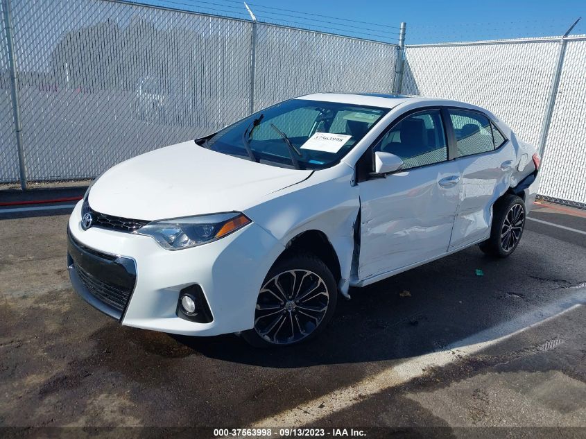 2016 Toyota Corolla L/Le/S/S Plus/Le Plus VIN: 5YFBURHE8GP543792 Lot: 37563998