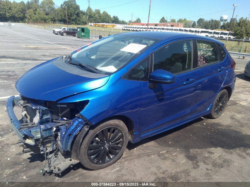 2018 Honda Fit Sport VIN: 3HGGK5H66JM727125 Lot: 37564223