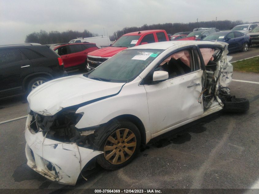 2016 Nissan Sentra S VIN: 3N1AB7AP1GY317517 Lot: 37564369