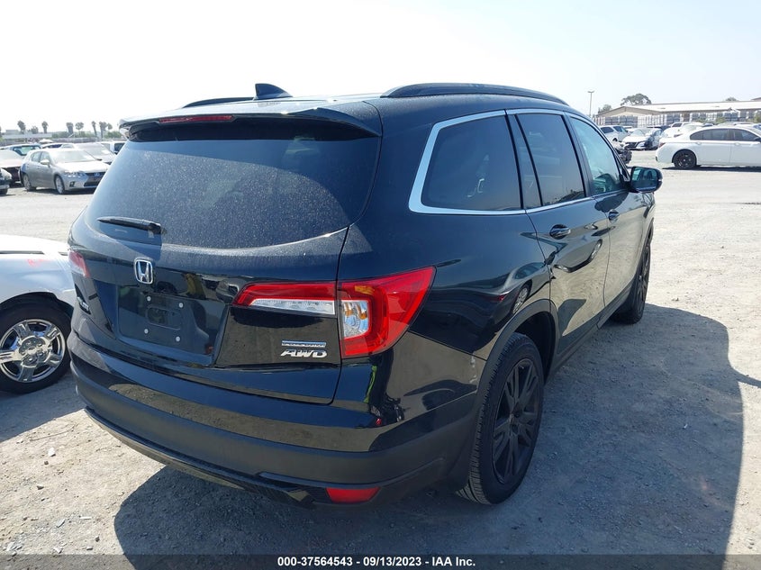 5FNYF6H20NB090530 2022 HONDA PILOT photo no. 4