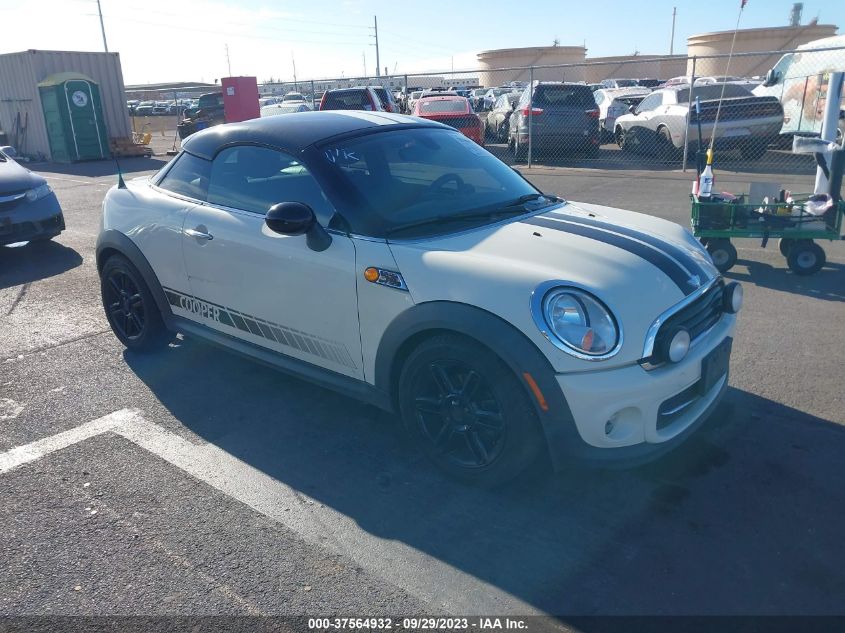 2014 Mini Cooper Coupe VIN: WMWSX1C50ET507940 Lot: 37564932