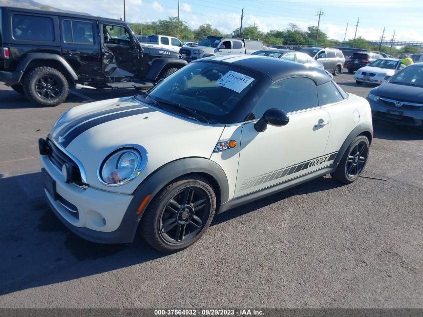 2014 Mini Cooper Coupe VIN: WMWSX1C50ET507940 Lot: 37564932