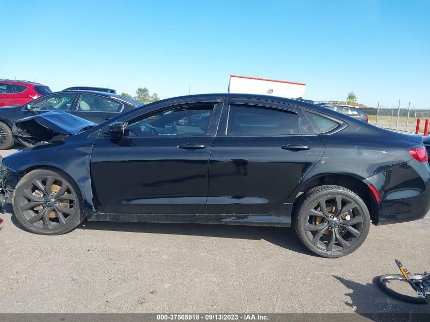 2015 Chrysler 200 S VIN: 1C3CCCBG9FN529849 Lot: 37565918