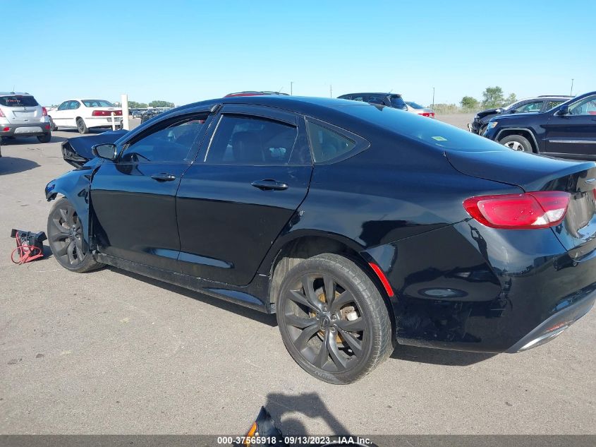 2015 Chrysler 200 S VIN: 1C3CCCBG9FN529849 Lot: 37565918