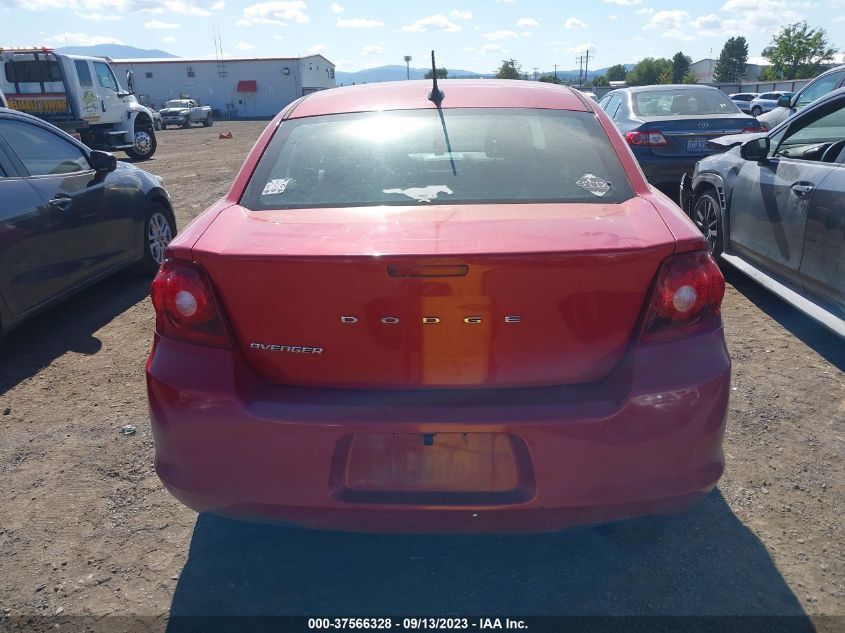 2013 Dodge Avenger Se VIN: 1C3CDZAB3DN537173 Lot: 37566328