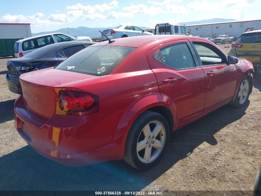 2013 Dodge Avenger Se VIN: 1C3CDZAB3DN537173 Lot: 37566328