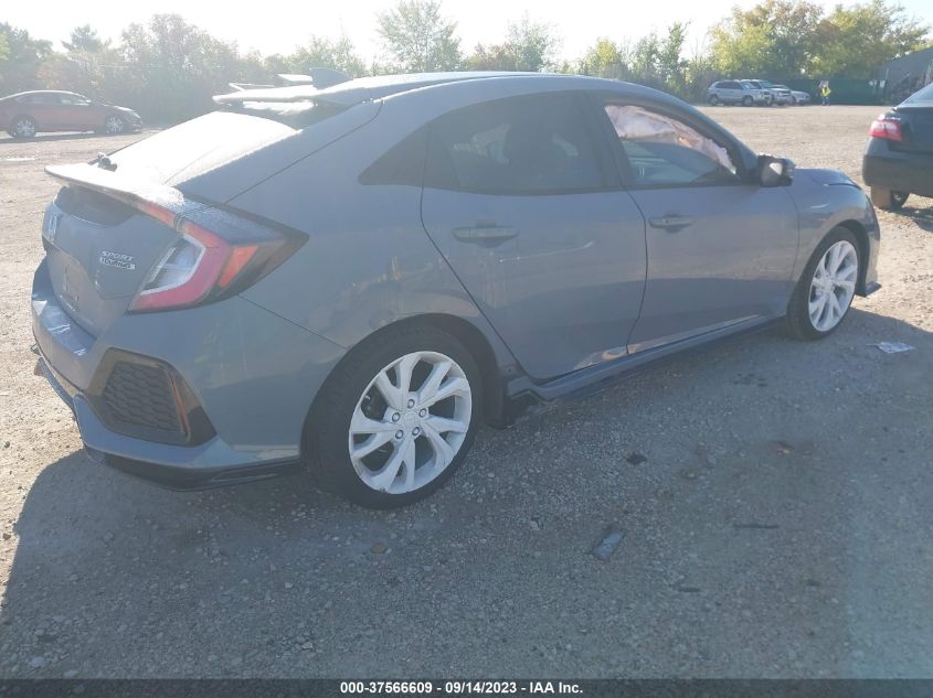 2019 Honda Civic Sport Touring VIN: SHHFK7H95KU223900 Lot: 37566609