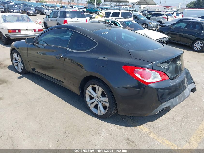 2010 Hyundai Genesis Coupe VIN: KMHHU6KH4AU004670 Lot: 37566698