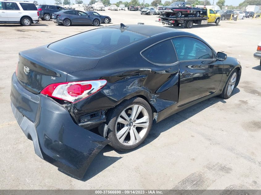 2010 Hyundai Genesis Coupe VIN: KMHHU6KH4AU004670 Lot: 37566698