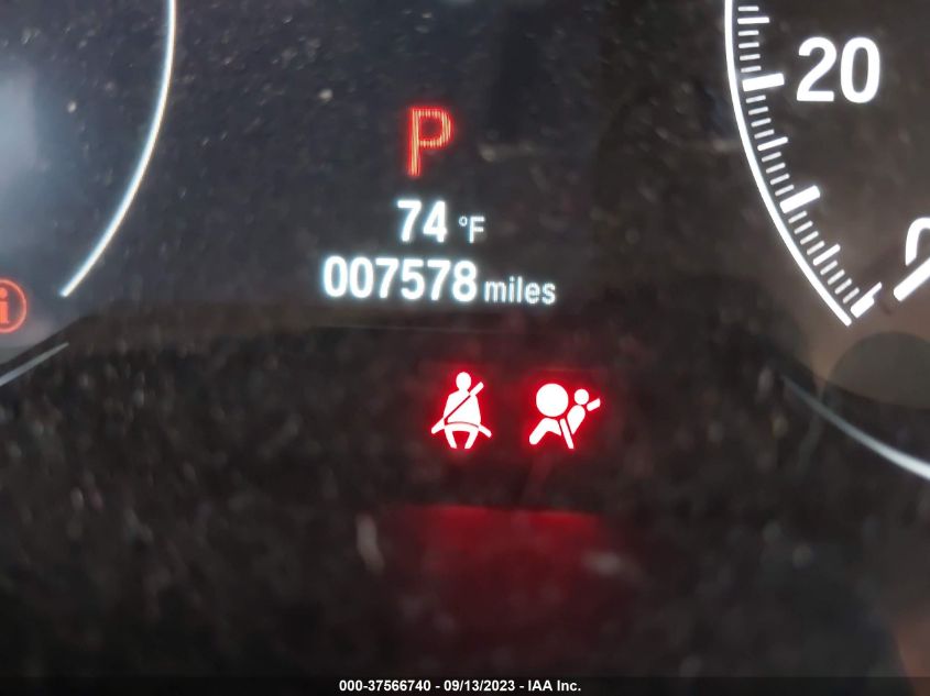 2022 Honda Accord Sedan Sport VIN: 1HGCV1F38NA105779 Lot: 37566740