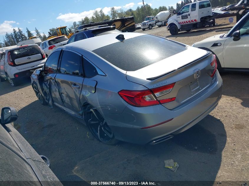 2022 Honda Accord Sedan Sport VIN: 1HGCV1F38NA105779 Lot: 37566740