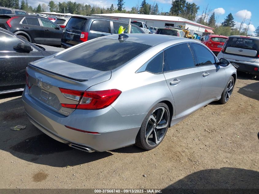 2022 Honda Accord Sedan Sport VIN: 1HGCV1F38NA105779 Lot: 37566740