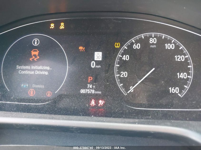 2022 Honda Accord Sedan Sport VIN: 1HGCV1F38NA105779 Lot: 37566740