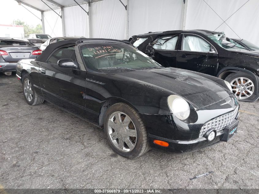 2002 Ford Thunderbird Deluxe/Premium/W/Hardtop Deluxe/W/Hardtop Premium VIN: 1FAHP60A02Y112415 Lot: 37566979