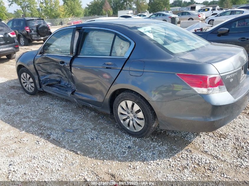 2010 Honda Accord 2.4 Lx VIN: 1HGCP2F32AA086799 Lot: 37567020