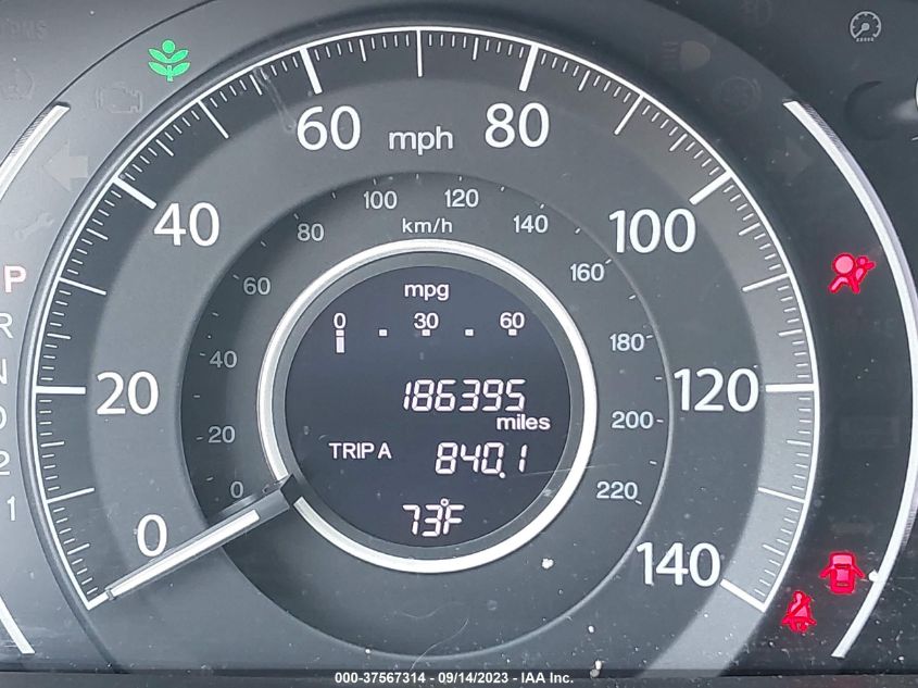 2013 Honda Cr-V Ex-L VIN: 5J6RM3H78DL022017 Lot: 37567314