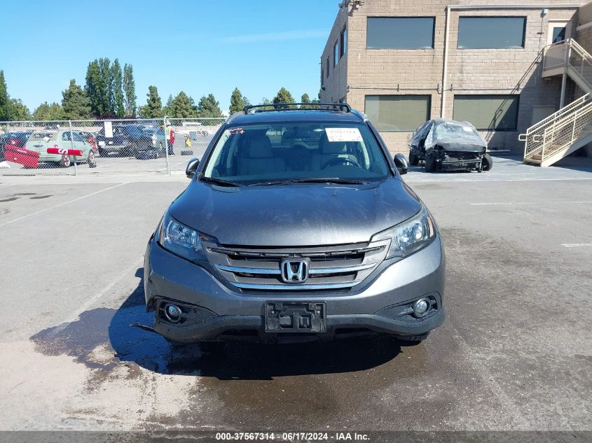 2013 Honda Cr-V Ex-L VIN: 5J6RM3H78DL022017 Lot: 37567314