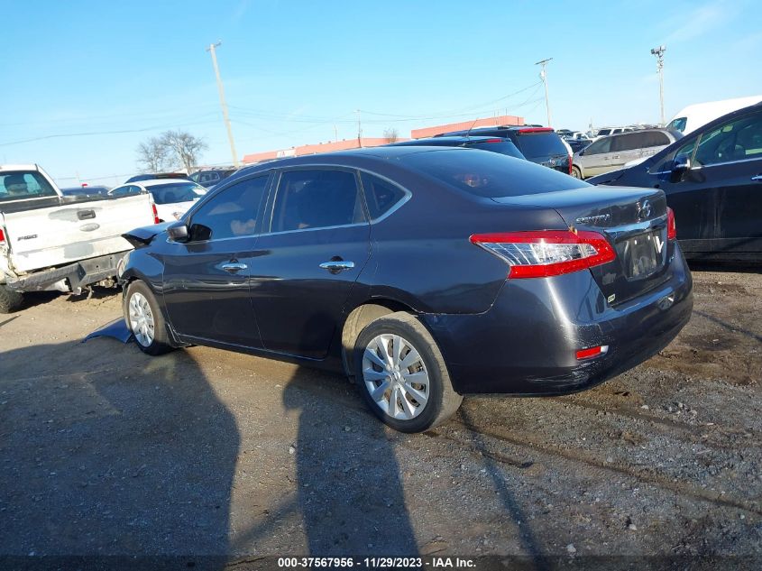 2014 Nissan Sentra S VIN: 3N1AB7AP6EY222335 Lot: 37567956