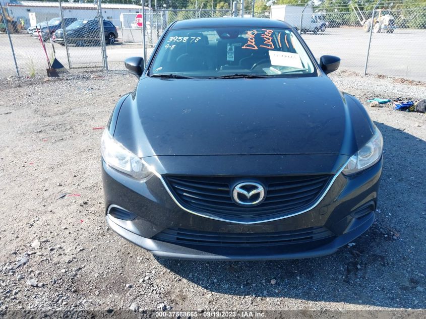 2017 Mazda Mazda6 Touring VIN: JM1GL1V56H1145730 Lot: 37568665