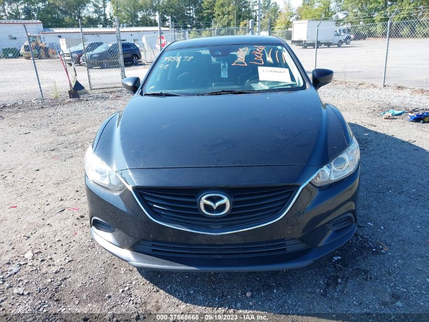 2017 Mazda Mazda6 Touring VIN: JM1GL1V56H1145730 Lot: 37568665