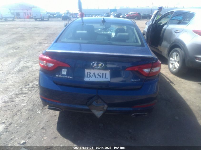 2015 Hyundai Sonata Sport VIN: 5NPE34AF9FH088906 Lot: 37569135