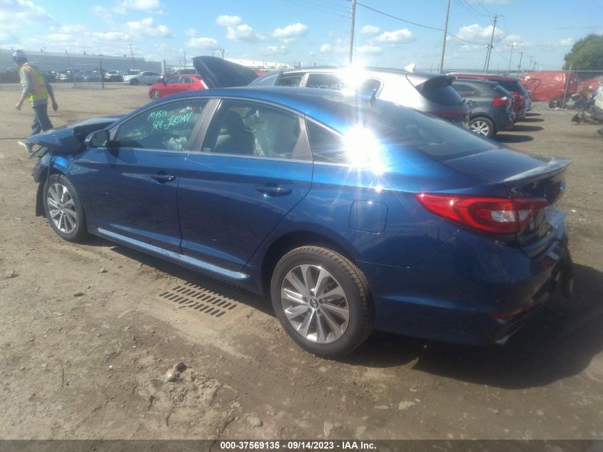 2015 Hyundai Sonata Sport VIN: 5NPE34AF9FH088906 Lot: 37569135