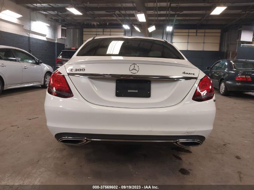 55SWF8EB2KU287572 2019 Mercedes-Benz C 300 4Matic