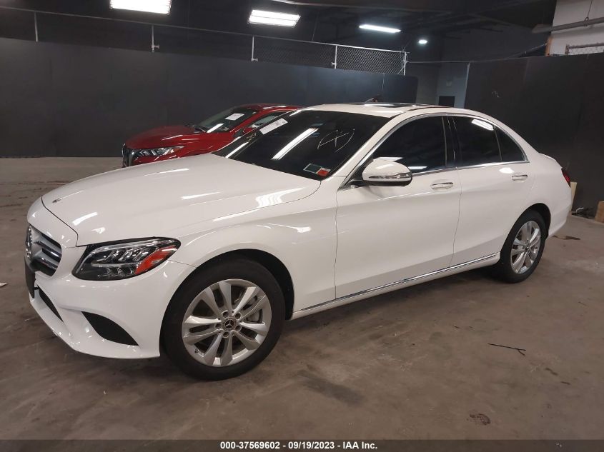 55SWF8EB2KU287572 2019 Mercedes-Benz C 300 4Matic