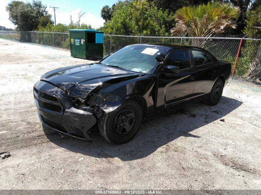 2C3CDXAG6DH696360 2013 Dodge Charger Police