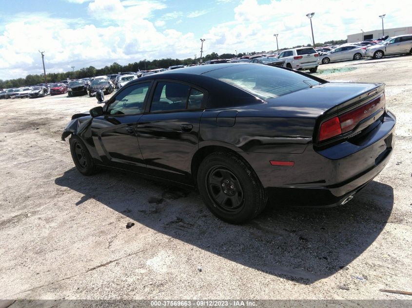 2C3CDXAG6DH696360 2013 Dodge Charger Police