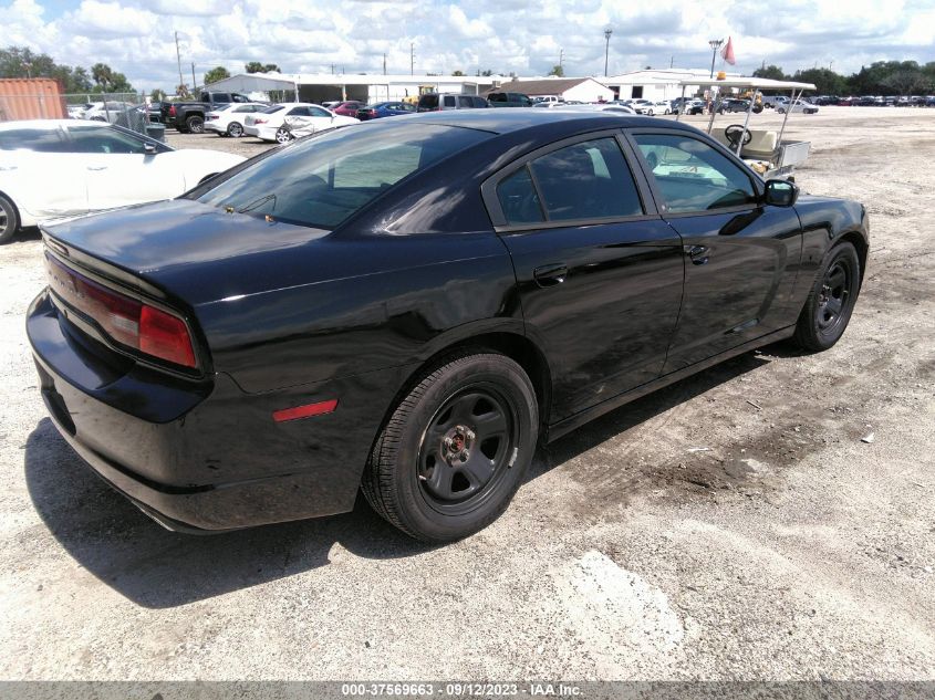 2C3CDXAG6DH696360 2013 Dodge Charger Police