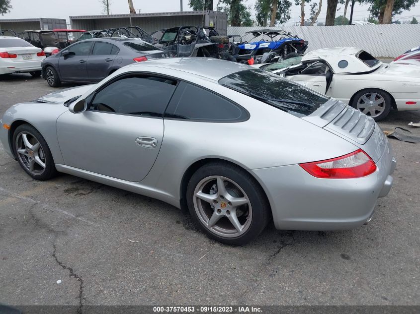 2007 Porsche 911 Carrera VIN: WF0HXXWPJH6U36240 Lot: 37570453