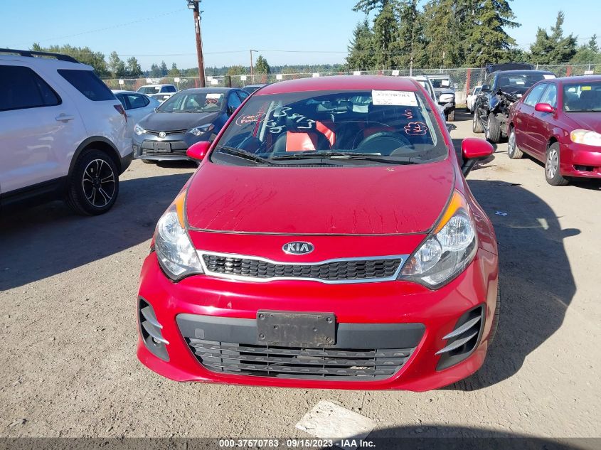 KNADN5A37G6678323 2016 Kia Rio Ex