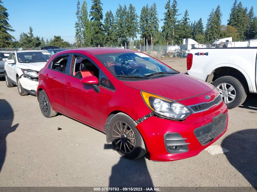 KNADN5A37G6678323 2016 Kia Rio Ex