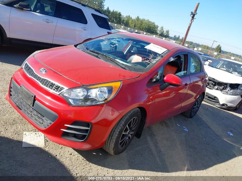 2016 Kia Rio Ex VIN: KNADN5A37G6678323 Lot: 37570783