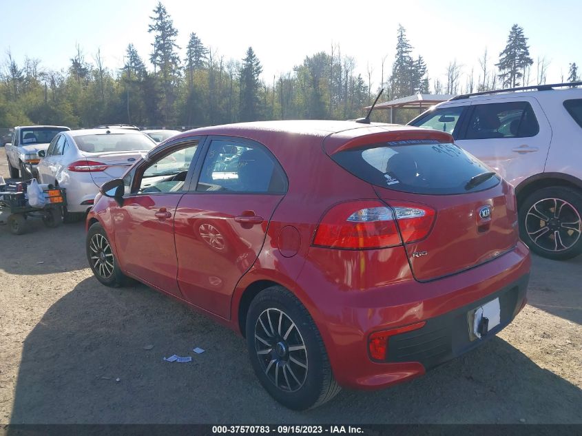 2016 Kia Rio Ex VIN: KNADN5A37G6678323 Lot: 37570783