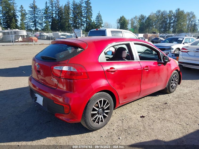 2016 Kia Rio Ex VIN: KNADN5A37G6678323 Lot: 37570783