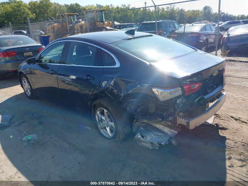 2017 Chevrolet Malibu Ls VIN: 1G1ZB5ST2HF133088 Lot: 37570842