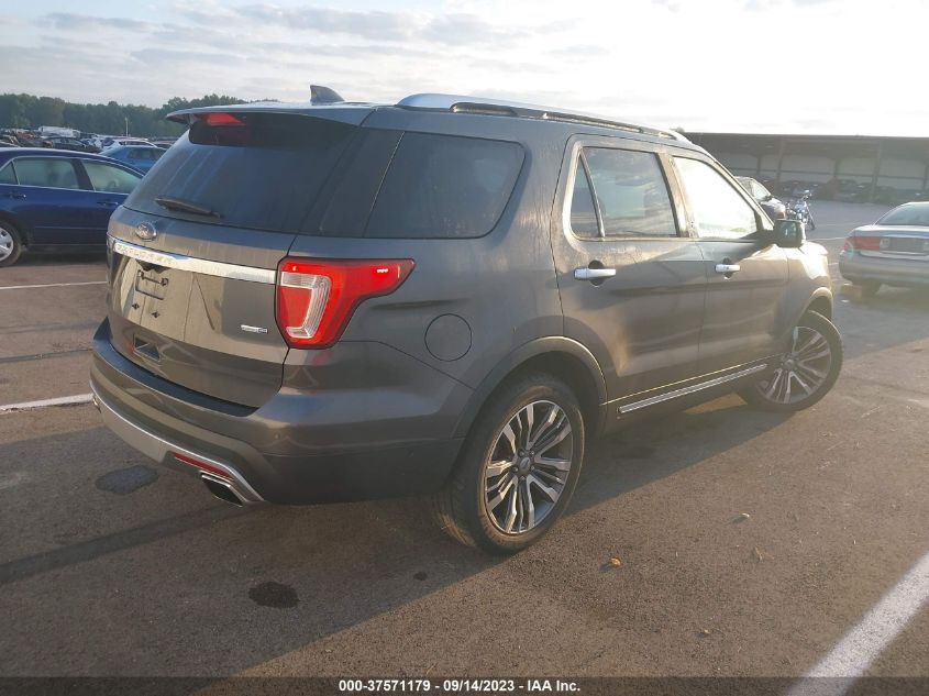 1FM5K8HT5HGD20359 2017 Ford Explorer Platinum