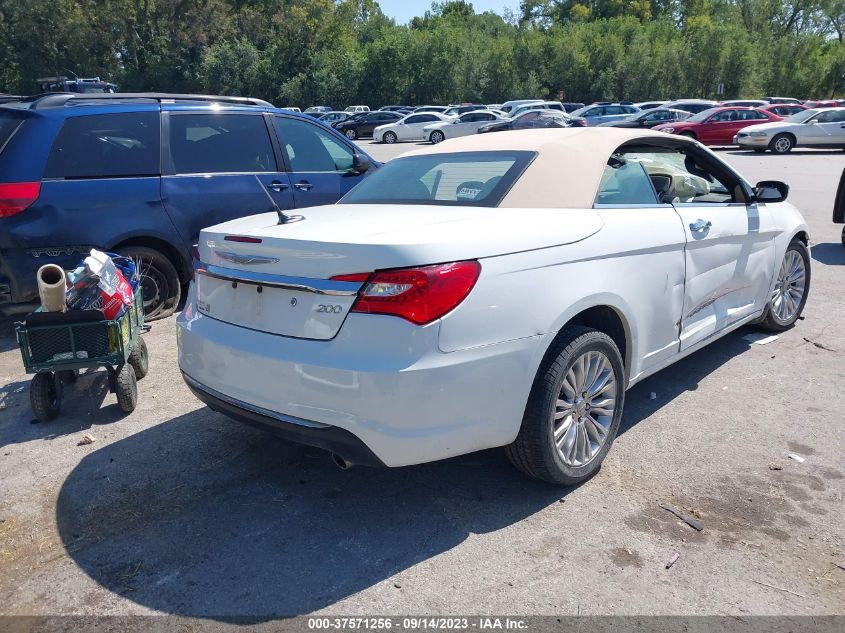 2011 Chrysler 200 Limited VIN: 1C3BC7EG3BN616252 Lot: 39529616