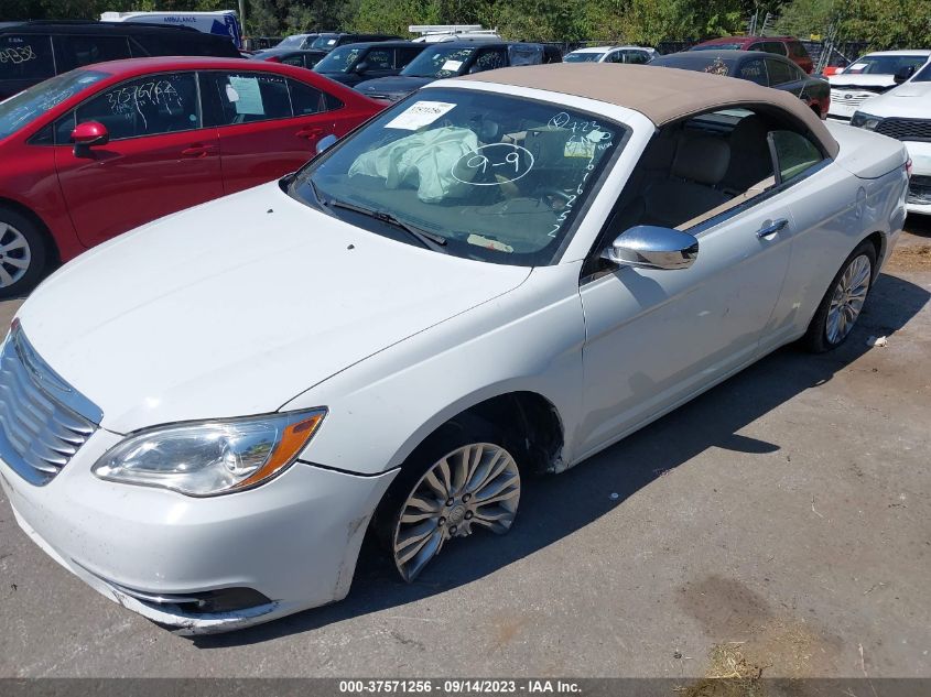 2011 Chrysler 200 Limited VIN: 1C3BC7EG3BN616252 Lot: 39529616