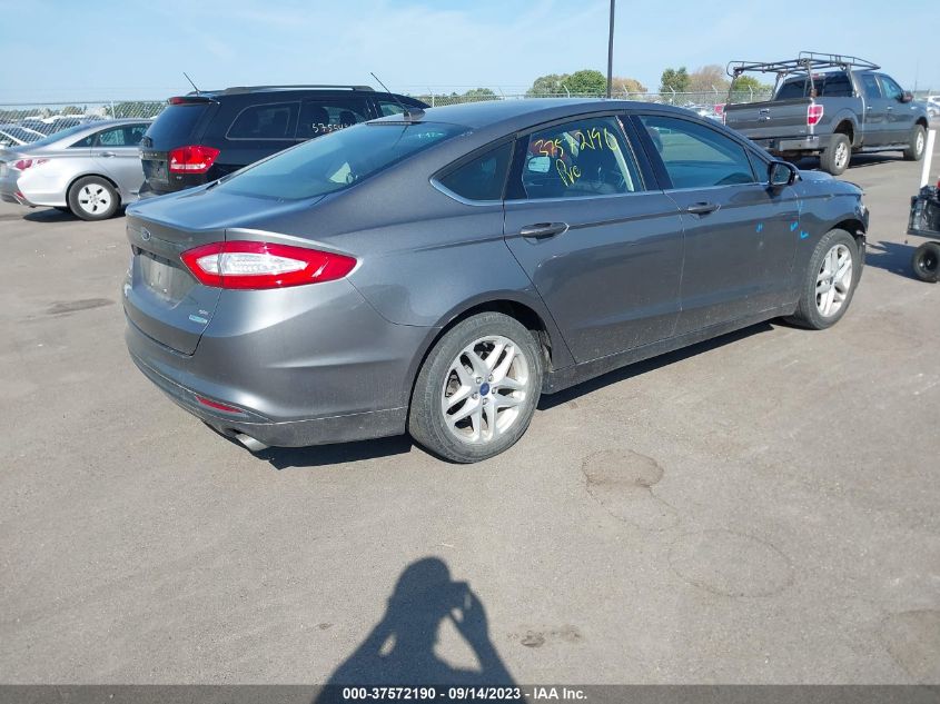 2014 Ford Fusion Se VIN: 3FA6P0HD1ER378452 Lot: 37572190